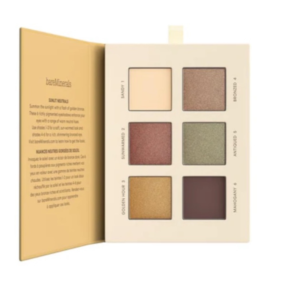 Bare Minerals Mineralist Eyeshadow Palette in Sunlit bronze, copper & golden